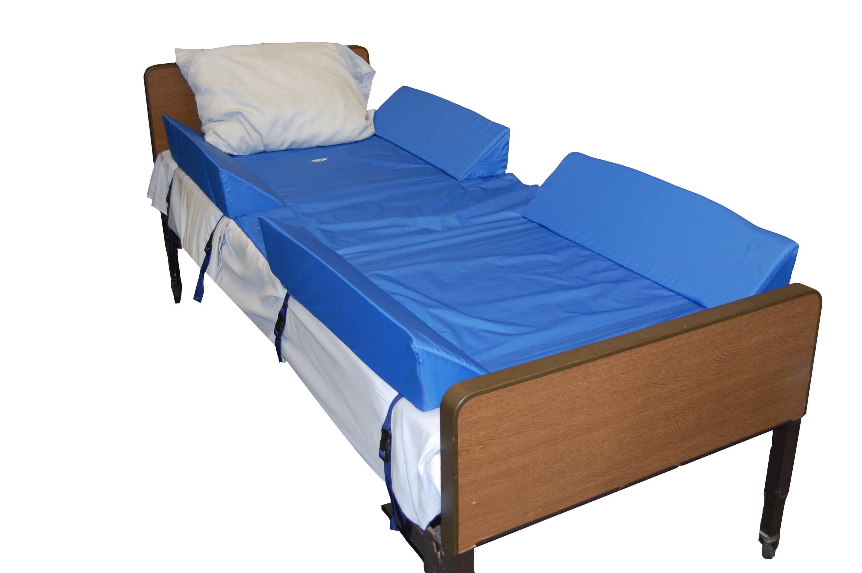 Skil-Care 30° Full Body Bed Support System w/ 4 Attached Bolsters - Senior.com Bed Wedges